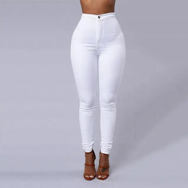 High Waist Solid Leggings